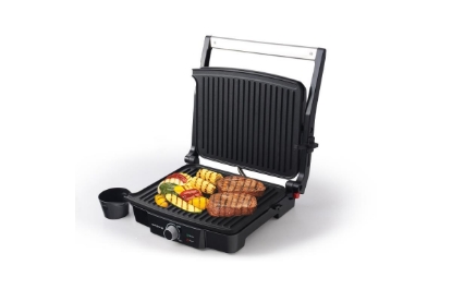 Obrázek Orava Grillchef elektrický kontaktní gril, 2000 W, regulace teploty, tepelně izolovaná rukojeť