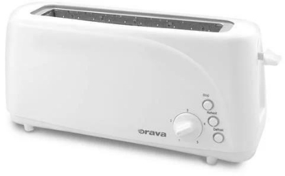 Obrázek Orava HR-109 topinkovač, 1050 W, 2 topinky, regulace opékání, automatické vypnutí, miska na drobky