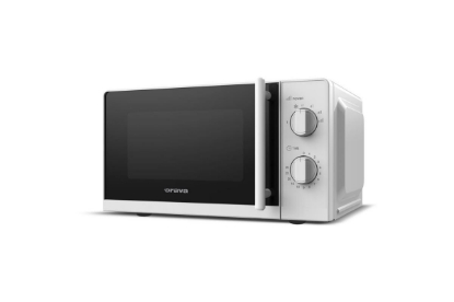 Obrázek Orava mikrovlnná trouba, 700 W, 20 l, 6 úrovní mikrovlnného výkonu, bílá
