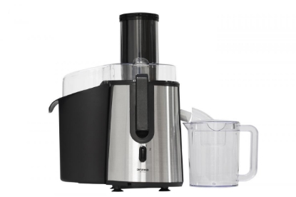 Obrázek Orava OS-109 A odšťavňovač, 850 W, vysokootáčkový, 80 dB, objem 1 l, 1800 RPM, stříbrná / černá
