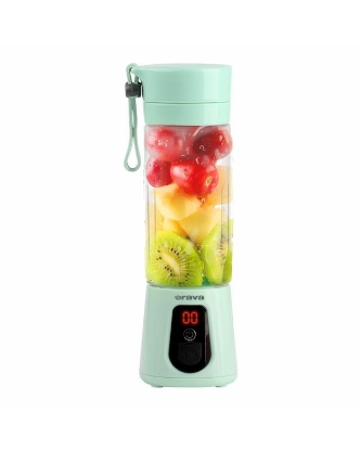 Obrázek Orava RMU-40 A přenosný smoothie mixér, USB-C, 400 ml, 20000 ot/min, 4000 mAh (Li-ion), zelený