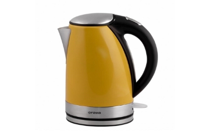 Obrázek Orava VK-3217 Y rychlovarná konvice, 2000 W, 1.7 l, automatické vypnutí, žlutá