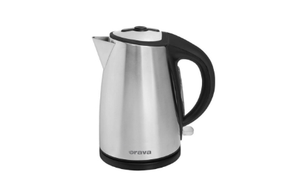 Obrázek Orava VK-3717 rychlovarná konvice, 2000 W, 1.7 l, automatické vypnutí, stříbrná
