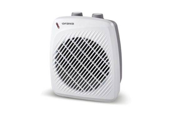 Obrázek Orava VL-204 horkovzdušný ventilátor, 2000 W, 56 dB, 2 úrovně, 15-20 m2, bílá