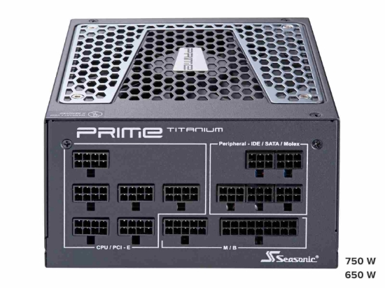 Obrázek SEASONIC zdroj 750W Prime TX-750 (SSR-750TR), 80+ TITANIUM