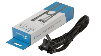 Obrázek SEASONIC Kabel 2x 8-pin na 1x 12VHPWR, 90°, 750mm, černá