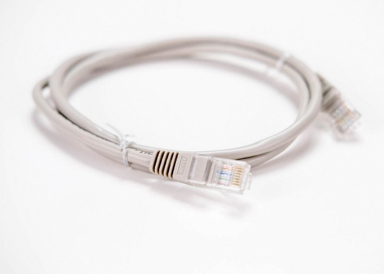 Obrázek LYNX patch kabel Cat5E, UTP - 7m, šedý