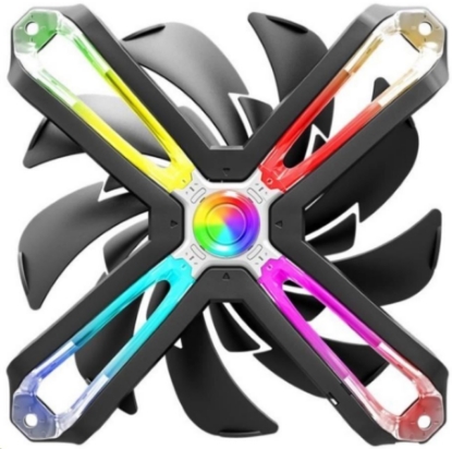 Obrázek ZALMAN Ventilátor ZM-SF140, 140mm, aRGB, spider design