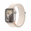 Obrázek APPLE Watch Series 9 GPS 45mm Starlight Aluminium Case with Starlight Sport Loop