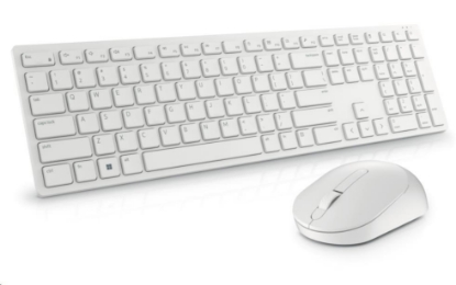 Obrázek DELL Pro Wireless Keyboard and Mouse - KM5221W - US International (QWERTY) - White