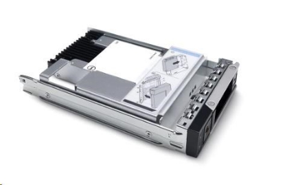 Obrázek DELL 3.84TB SSD SATA Read Intensive 6Gbps 512e 2.5in with 3.5in Hot-Plug CK T360, T560, R360,R450,R550, R660, R760, Rxx5