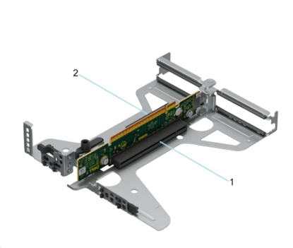 Obrázek DELL Riser Config 2 Butterfly Gen4 Riser (x8/x8) PowerEdge R360 CK