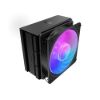 Obrázek Cooler Master CPU Chladič Hyper 212 3DHP BLACK ARGB, 1 x 120mm, ARGB, LGA1851, AM5, černá