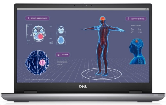 Obrázek DELL NTB Precision 7780/i9-13950HX/32GB/1TB SSD/17" FHD/IR Cam & Mic/Nvidia RTX 3500/Backlit Kb/W11P/3Y PS NBD