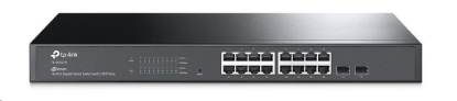 Obrázek POUŽITÉ (SECOND HAND) - TP-Link OMADA switch SG2218 (16xGbE, 2xSFP, fanless) - Rozbaleno (Komplet)