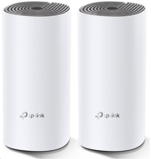 Obrázek TP-Link Deco E4(2-pack) WiFi5 Mesh (AC1200, 2,4GHz/5GHz, 2x100Mb/sLAN/WAN)