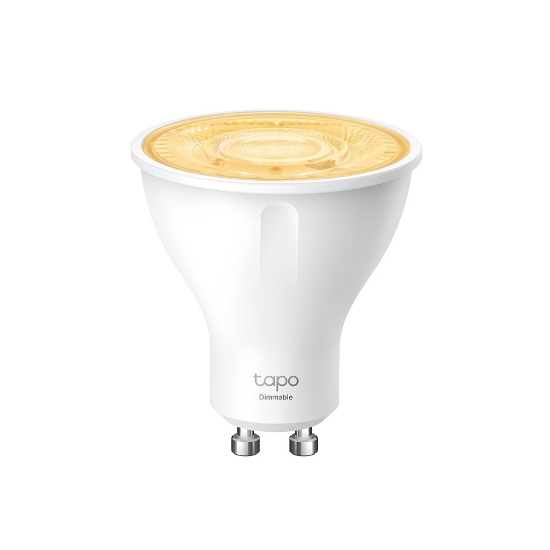 Obrázek TP-Link Tapo L610 chytrá WiFi stmívatelná LED žárovka (bílá,2700K,350lm,2,4GHz,GU10)