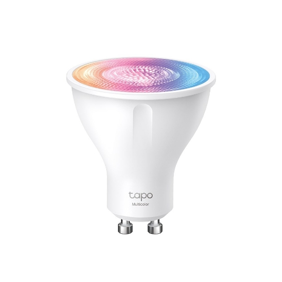 Obrázek TP-Link Tapo L630 chytrá WiFi stmívatelná LED žárovka (barevná,2200K-6500K,350lm,2,4GHz,GU10)