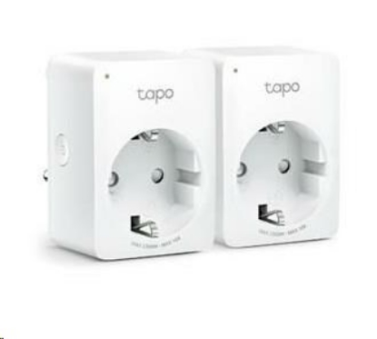 Obrázek TP-Link Tapo P110(2-pack)(EU) chytrá WiFi mini zásuvka (3680W,16A,2,4 GHz,BT)