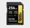 Obrázek Lexar SDXC Pro 1800x U3 UHS- II R280/ W210 (V60) 256 GB