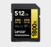 Obrázek Lexar SDXC Pro 1800x U3 UHS- II R280/ W210 (V60) 512 GB