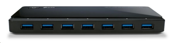 Obrázek TP-Link UH720 USB hub s nabíjecími porty (7xUSB3.0, 2x2,4A nabíjecí port)
