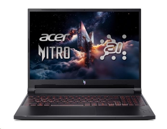 Obrázek ACER NTB Nitro V 16 AI (ANV16-42-R4JA),R7 260,16"WUXGA,16GB,1TB SSD,RTX 5070,W11H,Black