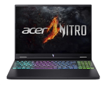 Obrázek ACER NTB Nitro 16 (AN16-73-51WU),i5-14450HX,16" 1920x1200,16GB,1TB SSD,RTX 3050,Linux,Obsidian Black