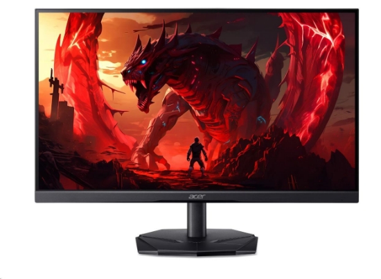 Obrázek ACER LCD Nitro KG251QX0biip 24.5",VA LED,FHD,200Hz,250nits,178/178,1ms,VESA,HDMI,DP,Black
