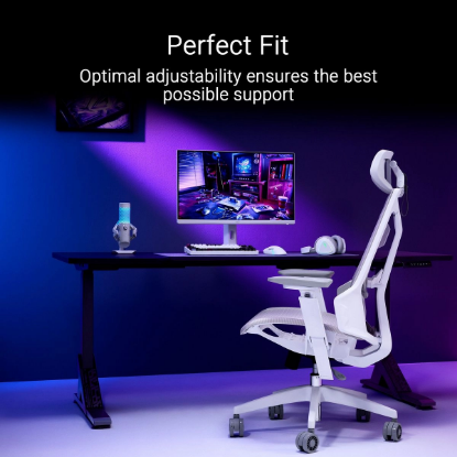 Obrázek ASUS herní křeslo ROG Destrier Core, bílá