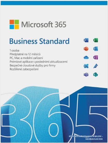 Obrázek Microsoft 365 Business Standard (1rok) ESD