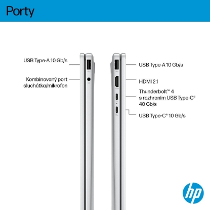 Obrázek HP OmniBook X Flip AI 16-as0003nc, Ultra 7-258V, Touch/16.0 2880x1800/ OLED