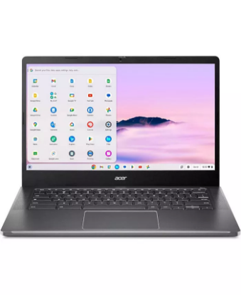 Obrázek ACER NTB Chromebook 514 (C937T-TCO-C8Y2),N150,14"WUXGA,8G,128GB eMMC,UHD,Chrome OS EDU,Black