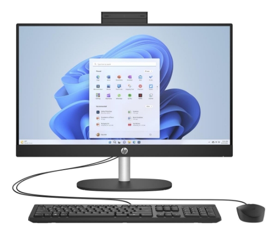 Obrázek HP AiO 24-cr0005nc, 23.8" FHD AG IPS,i7-1355U, 32GB DDR4 3200, SSD 1TB,  Win11 Home