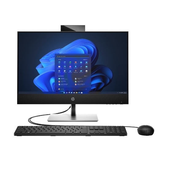 Obrázek HP AIO ProOne 440G9 23.8NT i3-14100T, 8GB, 512GB, Intel HD DP+HDMI IN, WiFi 6E+BT, usb kl. myš, 120W,Win11Home,3y onsite