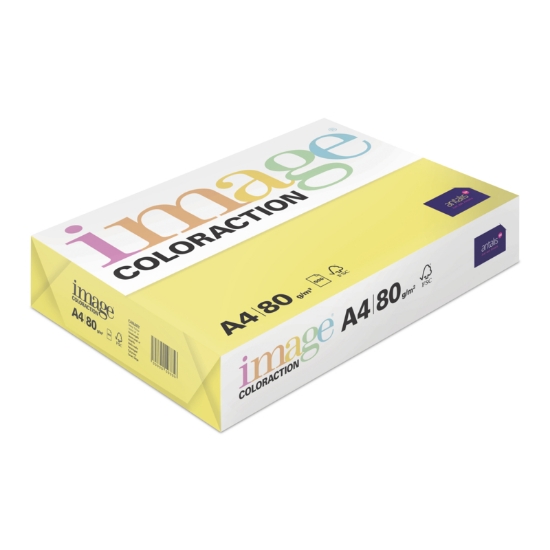 Obrázek Antalis Papír Image Coloraction Canary - středně žlutá (CY39) A4 (80g/500ks)
