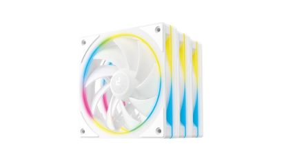 Obrázek DEEPCOOL Ventilátor FD12 SE WH 3v1, 3x 120mm, ARGB, bílá