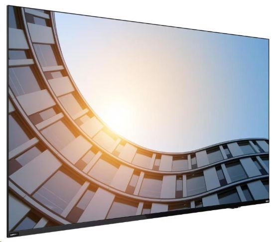 Obrázek LENOVO LCD E65 - 64.5”, VA, matný, 16: 9, 3840x2160, 60Hz, 8ms, 400cd/ m2, 5000: 1, HDMI, DP, USB- C, RJ45, USBHub, VESA