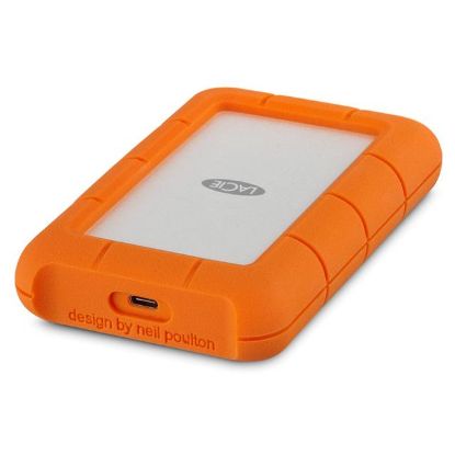 Obrázek LaCie HDD Externí Rugged 2.5" 4TB - USB-C, Oranžová