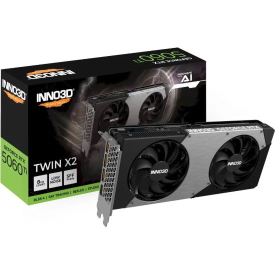 Obrázek VGA INNO3D NVIDIA GeForce RTX 5060 Ti Twin X2 8GB GDDR7