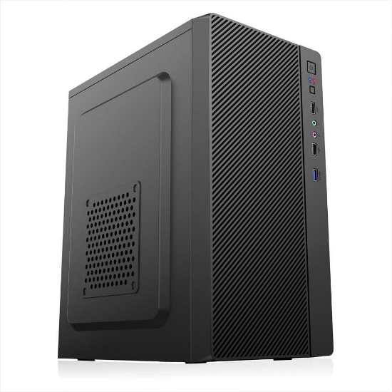 Obrázek BAZAR - 1stCOOL skříň STEP 4, micro tower, AU, USB 3.0, bez zdroje, černá - Po opravě