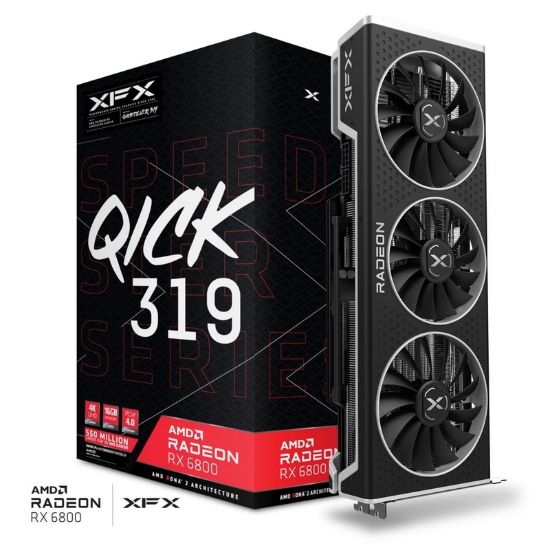 Obrázek VGA XFX Speedster SWFT 319 AMD Radeon RX 6800 XT CORE 16GB GDDR6