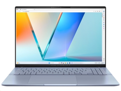 Zobrazit detail produktu - ASUS NTB Vivobook S16(S5606CA-OLED060X), Ultra 7 255H, 16" 2880 x 1800, 16GB, 1TB SSD, Intel Arc Graphics, W11 Pro, Blue Obrázek ASUS NTB Vivobook S16(S5606CA-OLED060X), Ultra 7 255H, 16" 2880 x 1800, 16GB, 1TB SSD, Intel Arc Graphics, W11 Pro, Blue