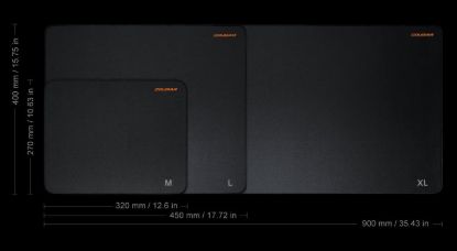 Obrázek COUGAR podložka pod myš Turbo XL 900 x 400 x 3mm water proof anti-slip rubber