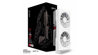 Obrázek VGA XFX Swift AMD Radeon RX 9060 XT OC 8GB GDDR6 Gaming edition, White