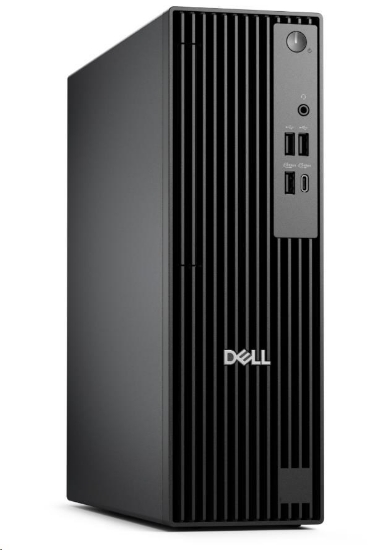 Obrázek DELL PC Pro Slim QCS1250/180W/TPM/i3-14100/16GB/512GB SSD/Integrated/Kb/Mouse/W11 Pro/3Y PS NBD
