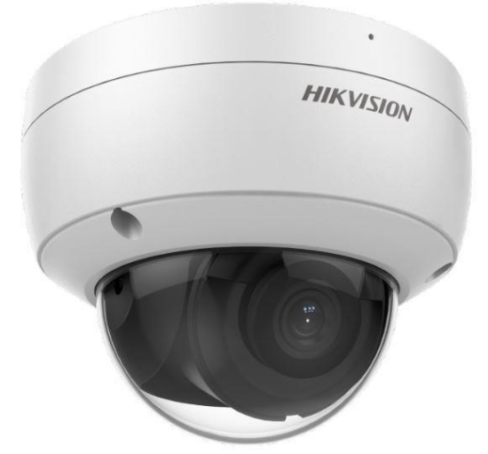 Obrázek HIKVISION DS-2CD2143G2-IU(2.8mm) 4MPix IP Dome kamera; IR 30m, mikrofon, IP 67, IK10