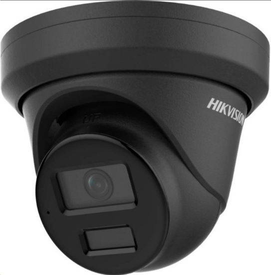 Obrázek Hikvision DS-2CD2323G2-IU(2.8mm)(D) BLACK, 2MPix IP Turret AcuSense kamera; IR 30m, IP67, mikrofon