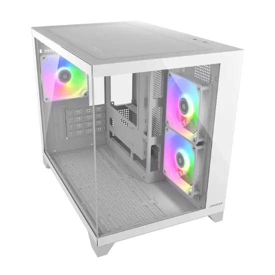 Obrázek COUGAR PC skříň FV150 RGB White Mini tower