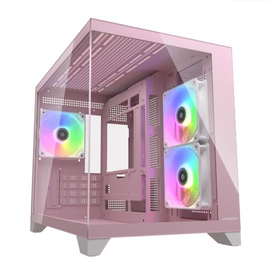 Obrázek COUGAR PC skříň FV150 RGB Pink Mini tower